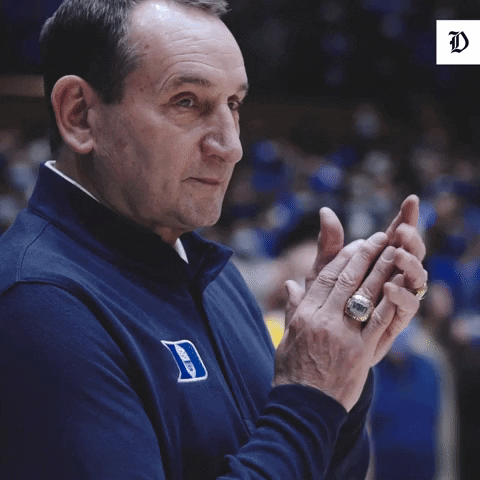 College Basketball Sport GIF by Duke Men's Basketball