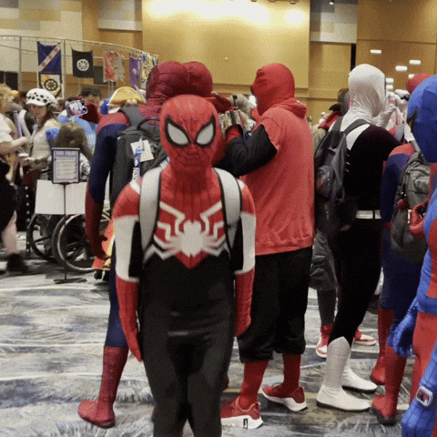 eggsomnia eggsomnia spidey jumping spiderman jumping GIF