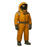 No Way Space Sticker by Warped Universe