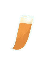 Sonora_Grill beer cheers cerveza valiente Sticker