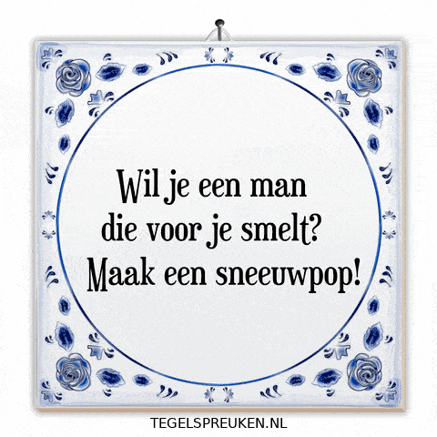 Winter Humor GIF by Tegelspreuken.nl