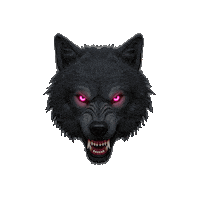 Red Riding Hood Wolf Sticker by Tori V