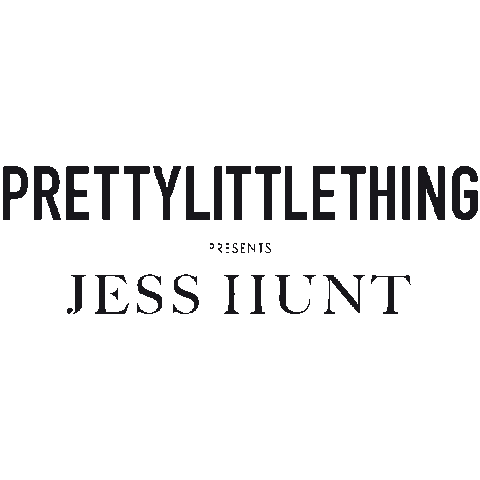 Logo Jess Hunt Sticker by prettylittlething
