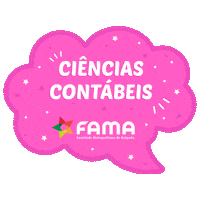 Sticker by Faculdade Fama