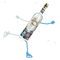 Winter Skating Sticker by Beluga Vodka