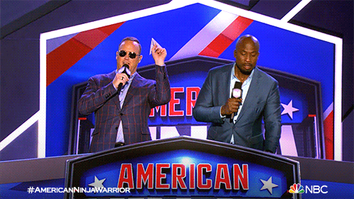 Nbc Paper Plane GIF by Ninja Warrior