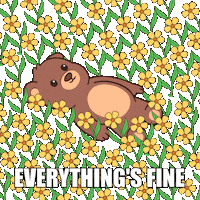 Relaxed Teddy Bear Sticker by BEARISH