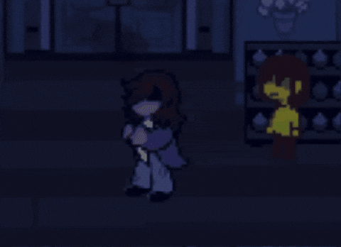 timmie_sabbah giphygifmaker giphycreatortest kris deltarune GIF