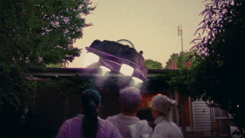 wearesheppard giphyupload music video alien ufo GIF