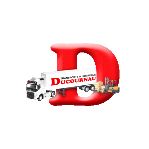 D Truck Sticker by DUCOURNAU