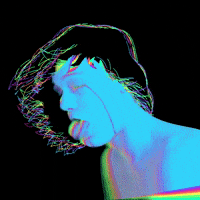 Iziwizi Trippy Lsd Alien Epilepsy Warhol 2D Photo GIF