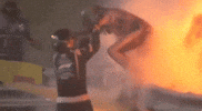 Formula One Fire GIF