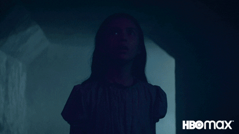 Scared Flashing Lights GIF by HBO Max