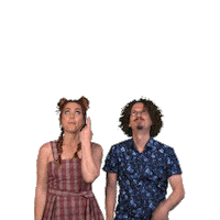 Look Point Sticker by LEGO Masters Australia