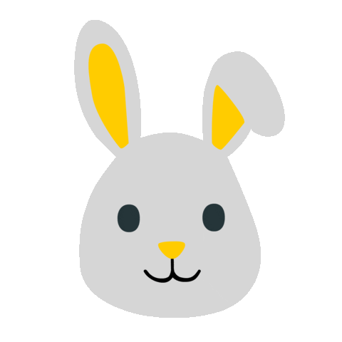 Bunny Easter Sticker by Alfred Schellenberg GmbH