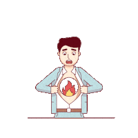 Acidez Indigestion Sticker by Bausch Health