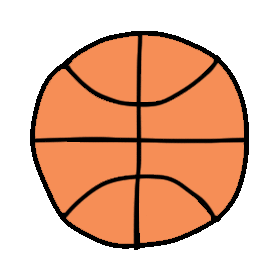 sapitamusic sports basketball nba ball Sticker