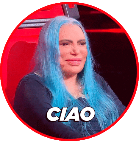 Ciao Hello Sticker by The Voice of Italy