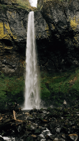 oregon waterfalls GIF