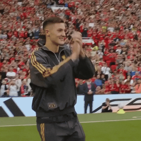 Old Trafford Hello GIF by Manchester United