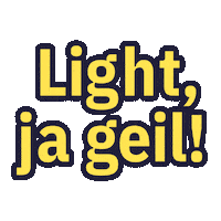 Klyqa yellow light brand bulb Sticker