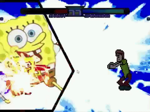 scooby doo spongebob GIF