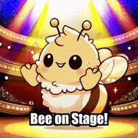 Bee Theatre GIF by Beelightened