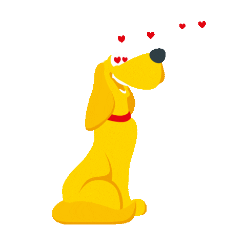 Dogs Love Sticker by DAS FUTTERHAUS