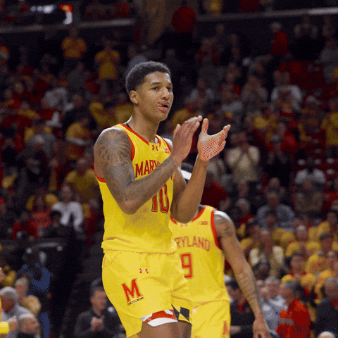 Pumped Up Basketball GIF by Maryland Terrapins