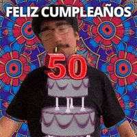 ¡Feliz 50.º cumpleaños!