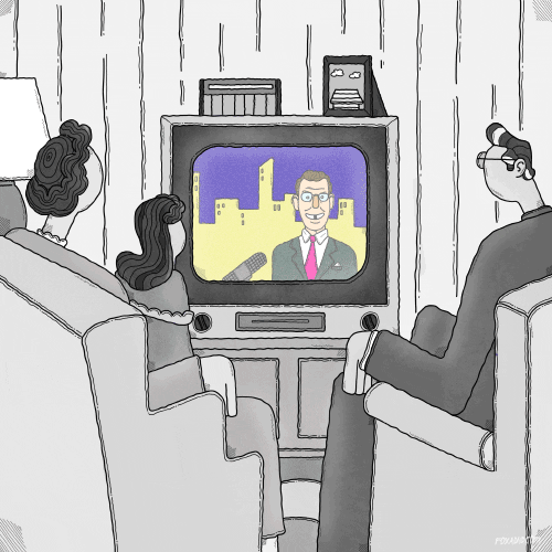 The Colbert Report Fox GIF by Animation Domination High-Def