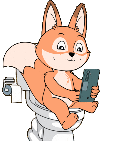 Toilet Paper Poop Sticker by Raposa Coffee