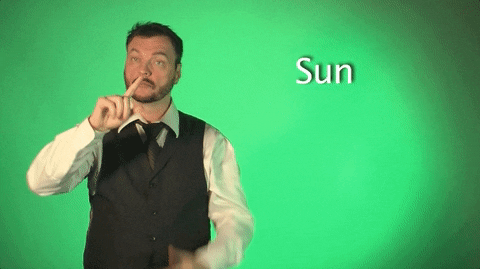 sign language sun GIF by Sign with Robert