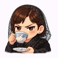 Tea Time Girl GIF by L.I. Productions
