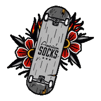 Skateboard Skate Life Sticker by American Socks