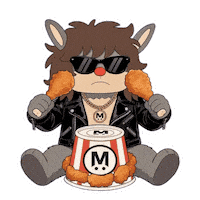 Hungry Fast Food Sticker