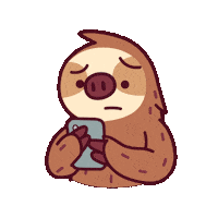 Miss You Waiting Sticker by Sloooths