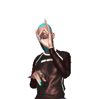 glitch dancing Sticker by TEHNC ART LABEL