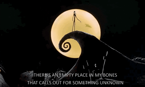 the nightmare before christmas halloween GIF