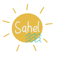 Beach Sun Sticker