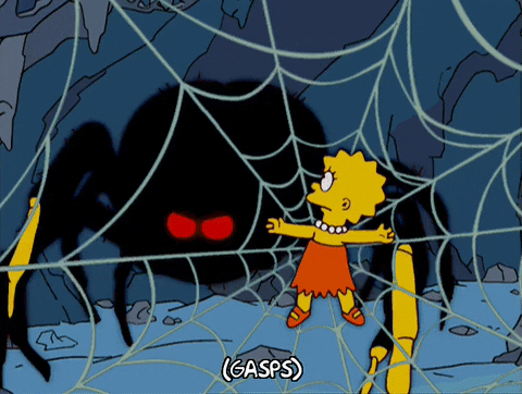 bart simpson danger GIF