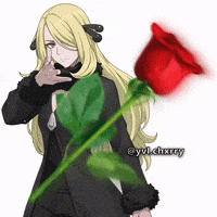 Pokemon Cynthia GIF