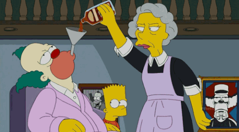 krusty the clown GIF
