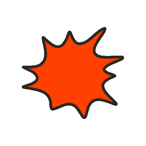maevechocolate seattle burst maeve red star Sticker