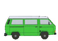 Van Camping Sticker by GurkewillReisen