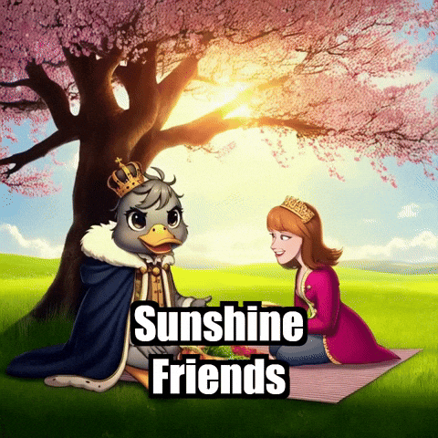 Friends Picnic GIF by sirduckbeth