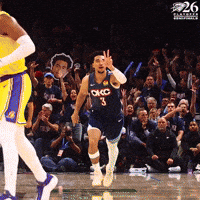 Lets Go Basketball GIF by OKC Thunder