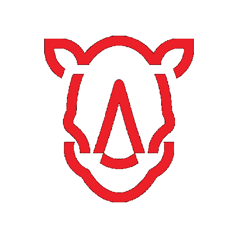 RhinoGNA business ray industrial rhino Sticker