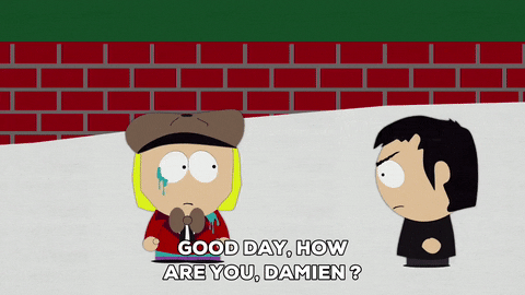 angry brick wall GIF by South Park 