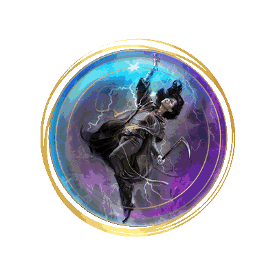 Bloodwitch Iseult Sticker by Macmillan Publishers